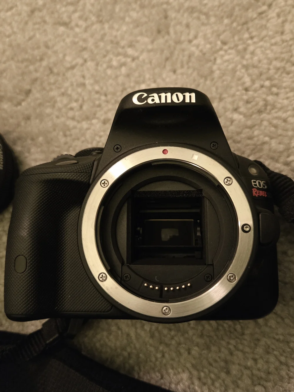 Canon EOS Rebel SL1 Black DSLR Camera with 18-55mm Lens